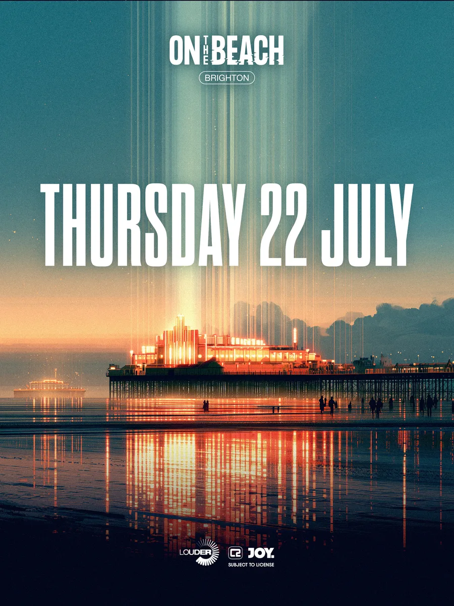 On The Beach Brighton, Thursday 22 July 2027